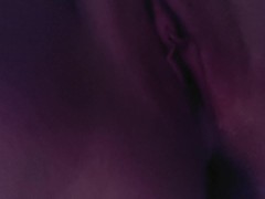 Slut births huge inflatable dildo for master