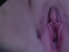 Birthing my inflatable dildo after a rough session with master. - Screenshot 13 of 16 - Huge Insertion