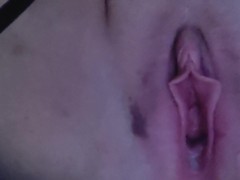 Birthing my inflatable dildo after a rough session with master. - Screenshot 14 of 16 - Huge Dildo