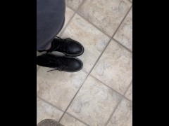 Boot try-on + toe wiggling - Screenshot 5 of 16 - Foot Fetish