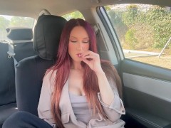 Artemisia Love Italian Big tits Milf 420 Car Smoking Session FULL VIDEO ON OF