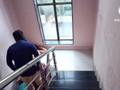 One day girlfriend and boyfriend secretly have hardcore sex.