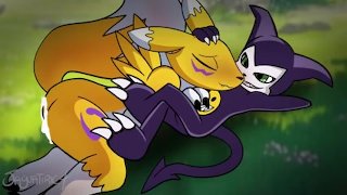 Impmon X Renamon
