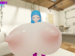 😍 Utterly HUGE Milky Breast Expansion 🥛 (with Sound Effects + Moaning 💦)