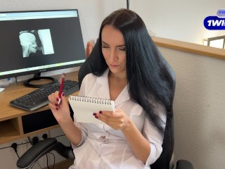 Hot Nurse made me Cum twice