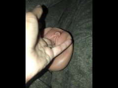 Fingering Pocket Pussy