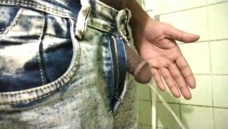 Male pee Asian Bbc