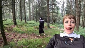Devout nun challenges the world of demons, monsters and evil creatures of the black forest @Almasol