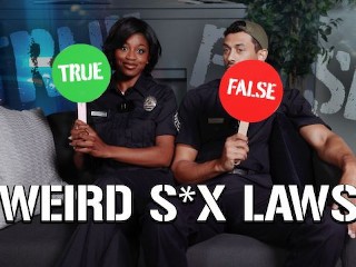 DIGITALPLAYGROUND - Pornstars Play True or False with the Weirdest US Sex Laws