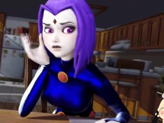 Gwen Ben 10 X Raven Dance Party Hentai