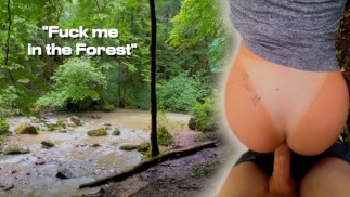 Big Ass Teen wants to get fucked in Forest