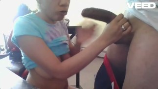 BLOW JOB WEBCAM CUM SHOT