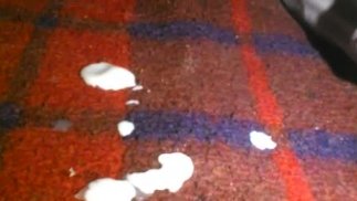 SOLO JERKING AMATEUR GUY BURSTS A HUGE NUT