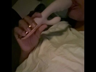 Sucking my Dildo