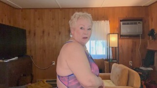 Super Hot GILF Does Colorful TRANSPARENT Bodysuit Try On Haul