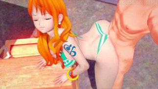 Cazzo Nami da One Piece fino a Creampie - Anime Hentai