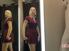 Try on haul transparent clothes, see through Try on haul , in the fitting room. Naked mycandyalice