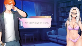 SHE CALLED TO HER HOME AT NIGHT AND..
