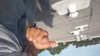 Solo masturbation on a roof top. Almost got caught