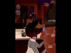 Sneaky Bathroom Funtime - Screenshot 14 of 16 - Gay Hentai Vtuber