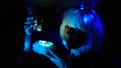 Bride Emily Milking a cock in the Halloween Underworld