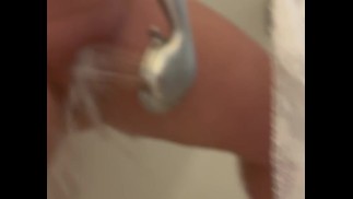 Perverted neighbor sneaks in and watches me shower