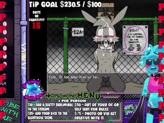 史莱姆和bunny在大城市放荡！