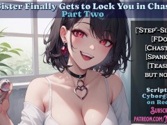 Big Step-Sister Finally Gets to Lock You in Chastity - Part 2