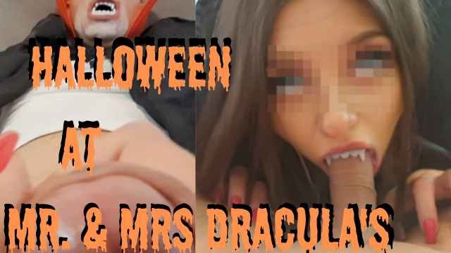 Halloween at Mr.and Mrs. Dracula's