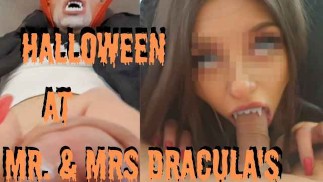Halloween at Mr.and Mrs. Dracula's