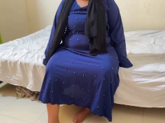 Hijab Muslim Arab Big Ass & Huge Boobs Maid Gets Hot & Undress Her Burqa & Hijab & Fucking Sex Toy