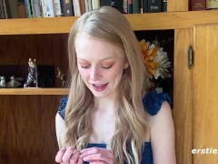 Ersties - Hot Blonde Babe Alice D Loves The Feel of Rope Against Her Skin