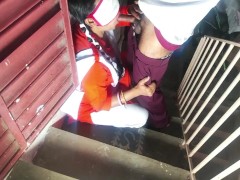लड़की स्कूल की सीढ़ियों में चुद गयी क्लासमेट से - Screenshot 3 of 16 - Sex On Stair