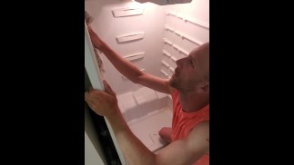 Squeaky Clean Fridge - Cute Boy Spring Cleaning - Need Your Box Cleaned?