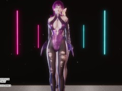 [MMD] Red Velvet - Monster Ahri Evelynn Sexy Kpop Dance League of Legends Hentai Uncensored 4K 60FPS