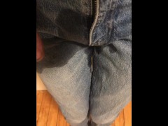 Wetting jeans