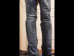 jeans pissing again