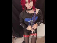男娘鹿岛影棚偶遇飞机杯，拼劲全力也无法战胜 - Screenshot 2 of 16 - Cute Femboy