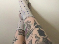 scratchy socks fetish ASMR - Screenshot 14 of 16 - Foot