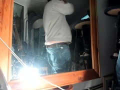 foreskin standing there