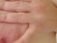 Rubbing and Spitting on My Big Tits in Shower - Screenshot 2 of 16 - Big Natural Tits