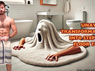 Unaware Transformation into Stepdads Floor Towel