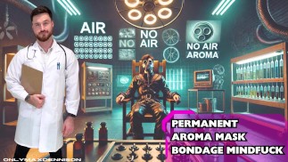 permanent Aroma mask bondage mindfuck