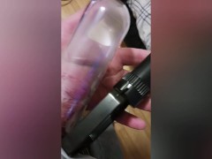 Penispump through action