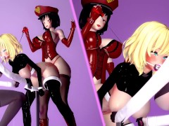 MasoAcademy Treat Me Like A Slut Lesbian BDSM Fucking Machines Spanking Electro Stim Fisting