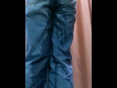 巨乳JKがジーンズでおしがまおもらしオナニー - Screenshot 10 of 16 - オナニー