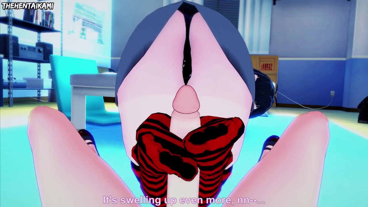 Mavis Dracula vom Hotel Transsilvanien gibt Ihnen einen Footjob Hentai POV