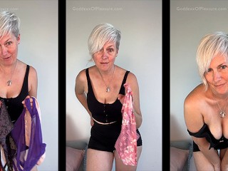 Злая мачеха находит трусики в твоей комнате и решает заставить тебя кончить - MILF Panties JOI