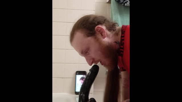 TS nasty slut struggles with BBC
