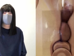透明イスに跨りアナルオナニー。下から見られる感覚で大興奮し、そのままセルフ中出し！ - Screenshot 5 of 16 - Anal Masturbation